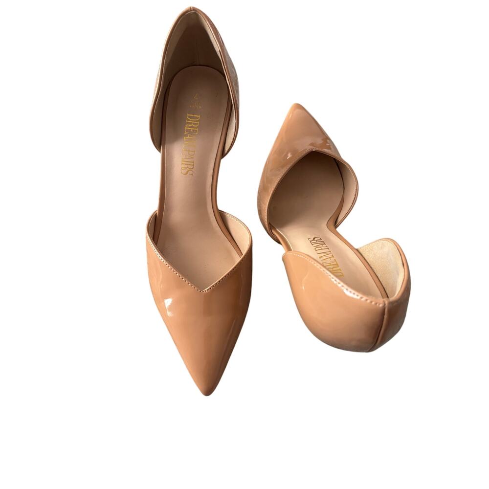 Nude pointed toe heels Size 7 Classic Stiletto Pumps - Picture 2 of 5